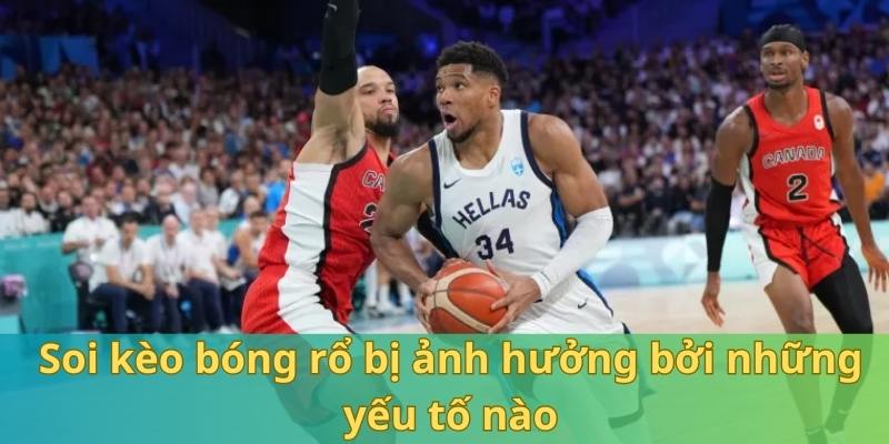 Những yếu tố ảnh hưởng đến việc soi kèo cược bóng rổ